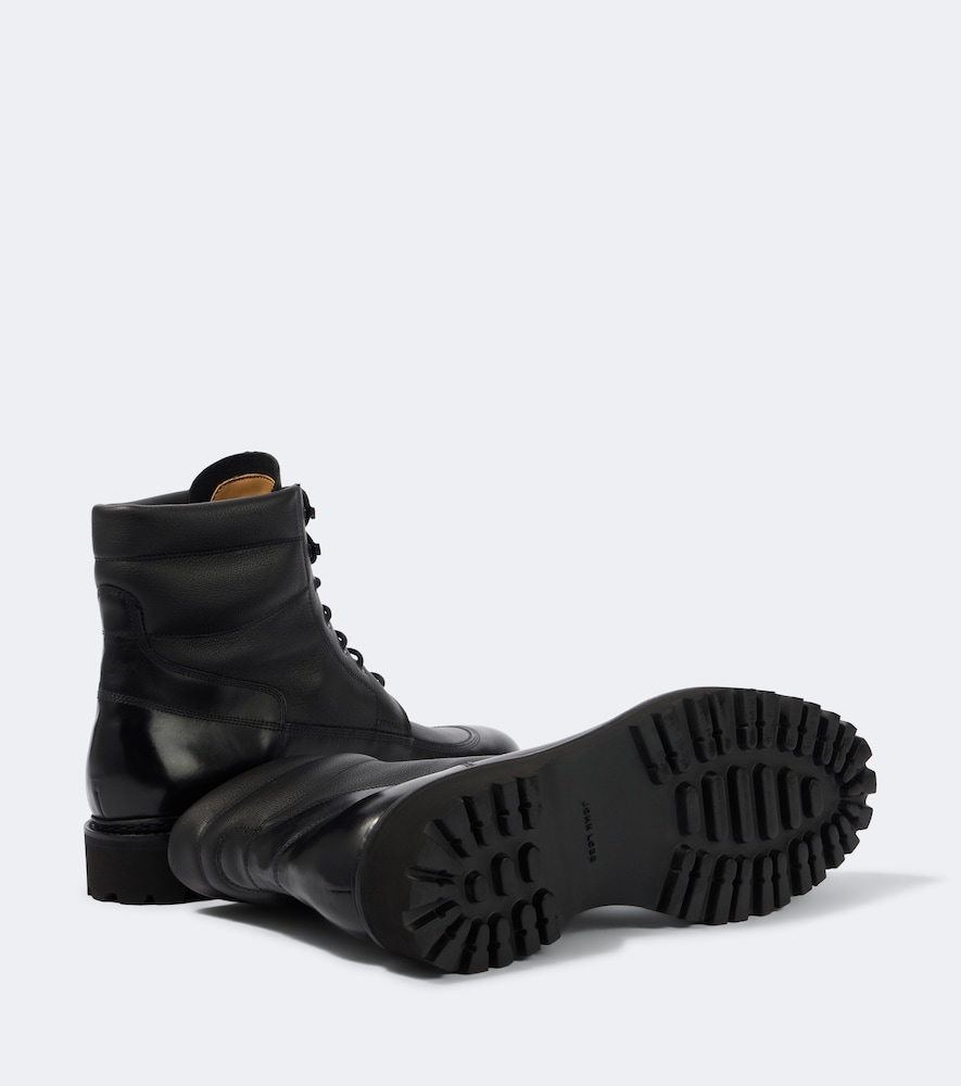 Peak Leather Lace-Up Boots