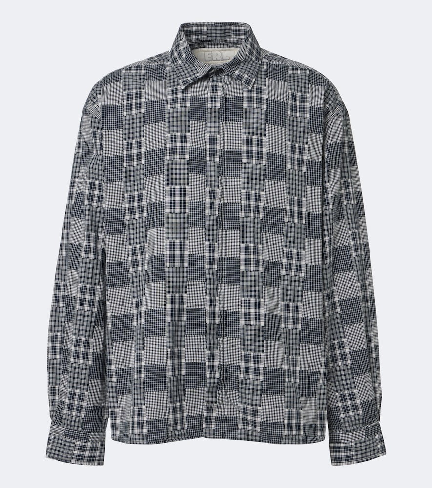 ERL Chemise en coton carreaux 355€