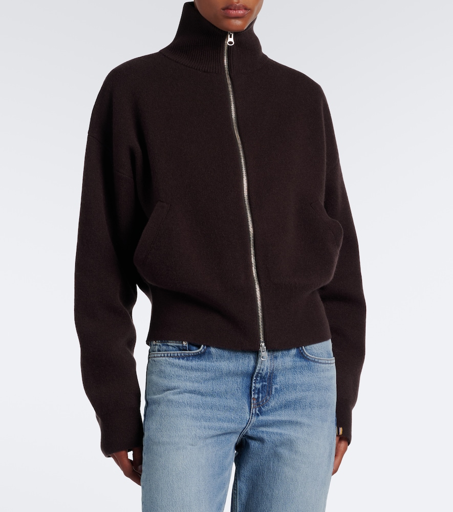 N°385 Xtra Cute Cashmere Zip-Up Sweater