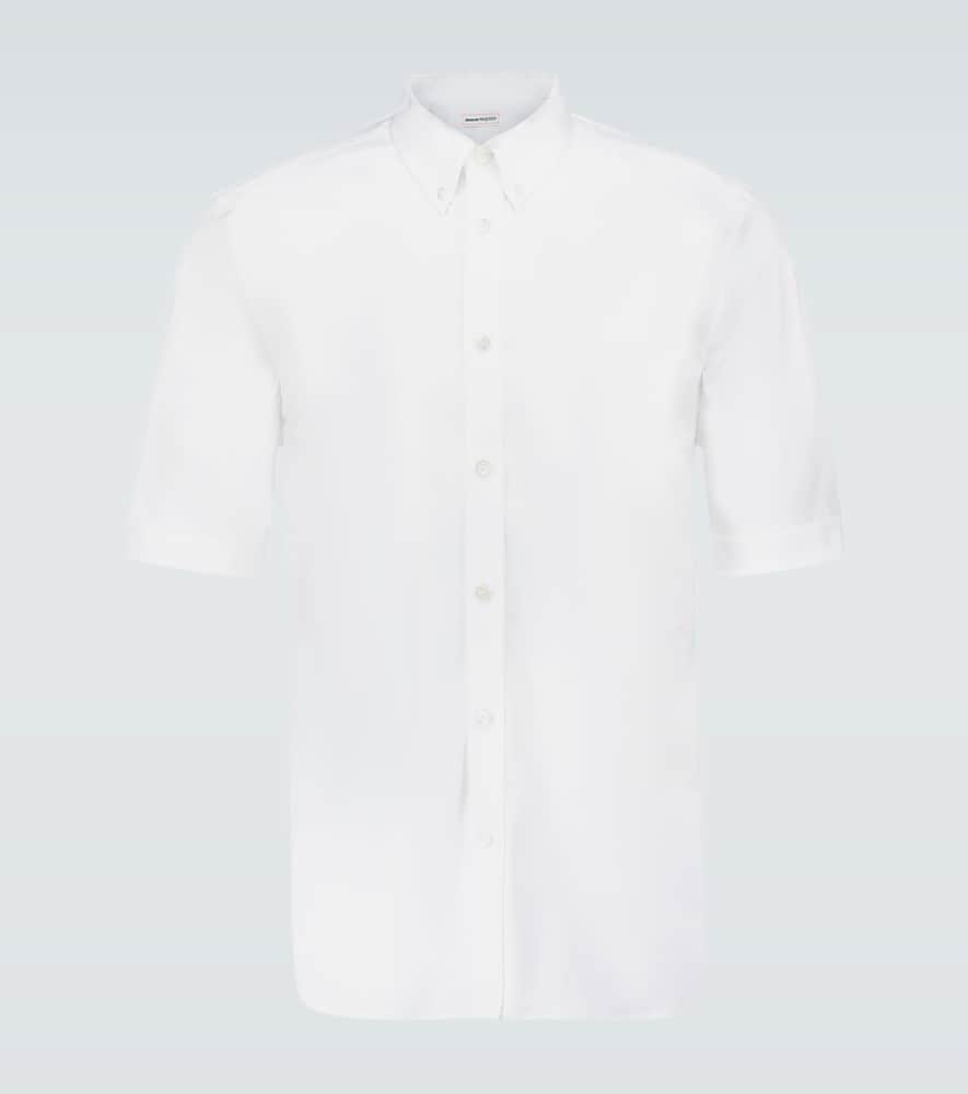 Alexander McQueen Brad Pitt cotton shirt