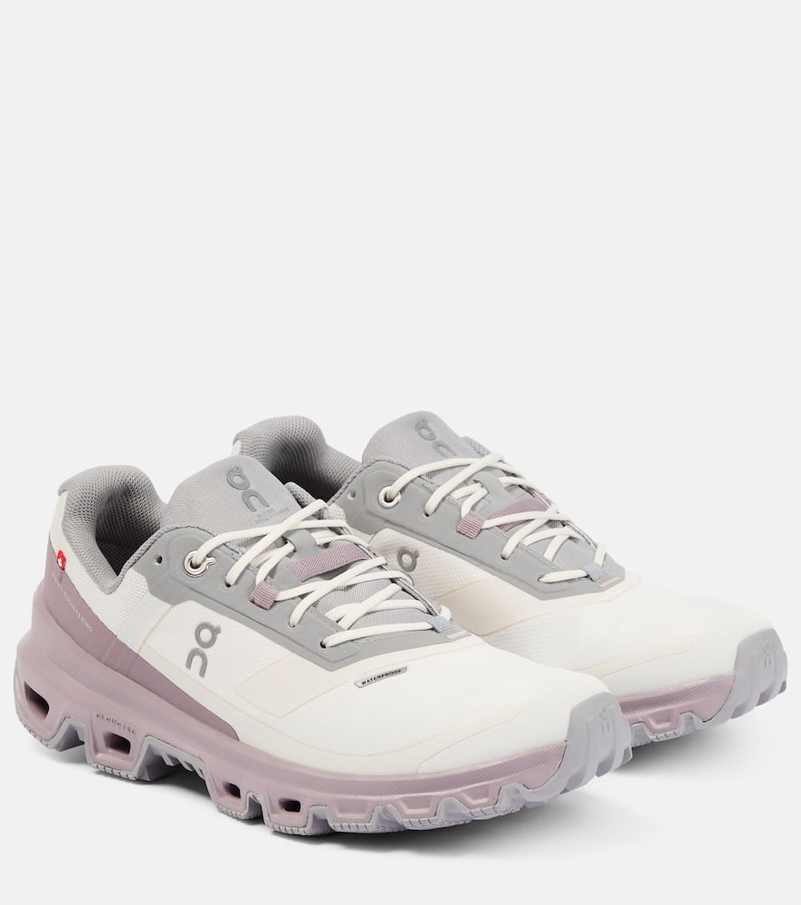 On Cloudventure Waterproof Trail Running Shoe In Ice/her