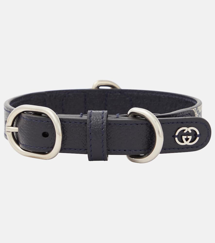 Gucci GG canvas S/M pet collar