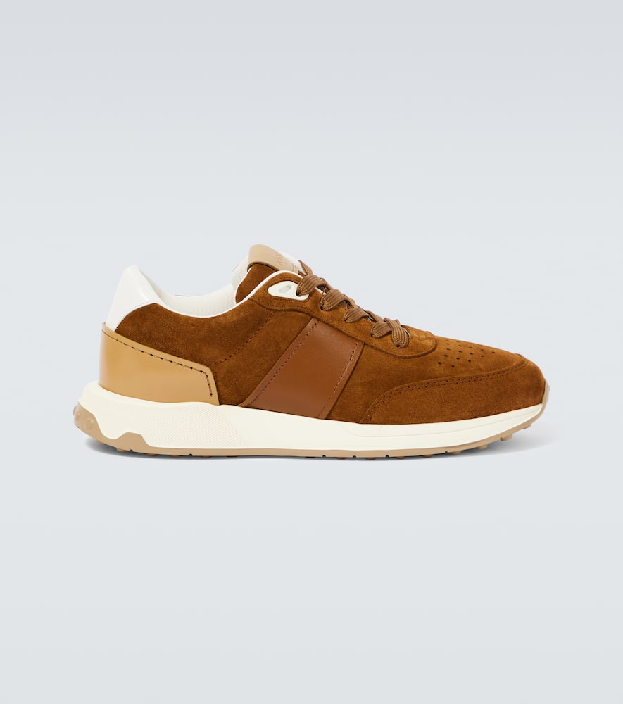 Suede sneakers