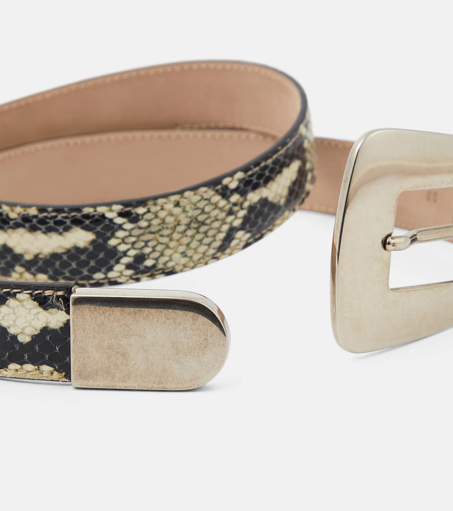 Khaite Lucca Belt In Neutrals