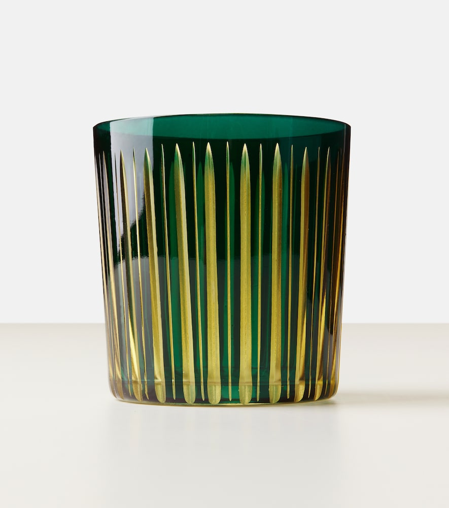 L'objet Prism Double Old Fashioned Glass Set In Multicolour