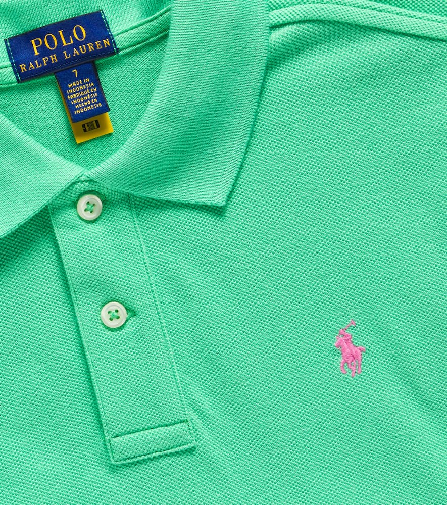 Polo Ralph Lauren Cotton Piqué Polo Shirt In Green
