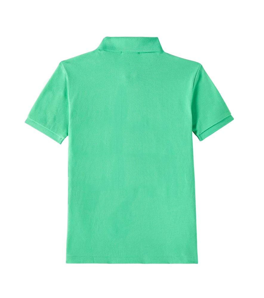 Polo Ralph Lauren Cotton Piqué Polo Shirt In Green