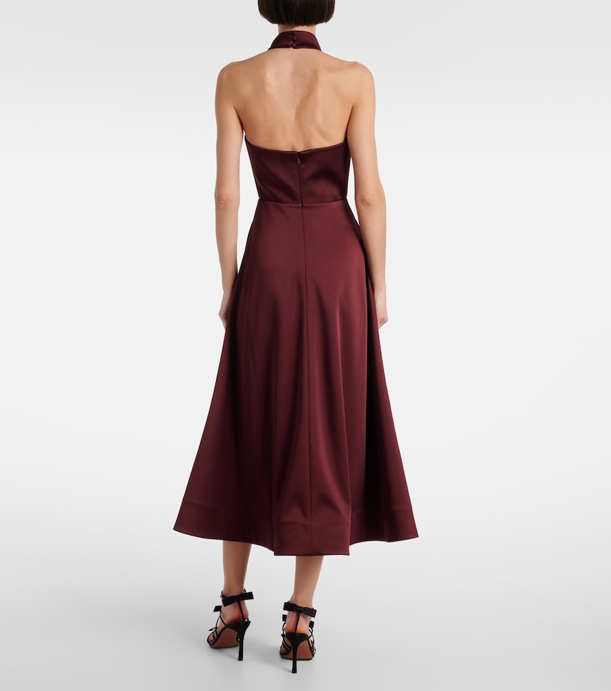  Rebecca Vallance Rebecca Vallance Cocktailkleid Merlot Aus Satin 