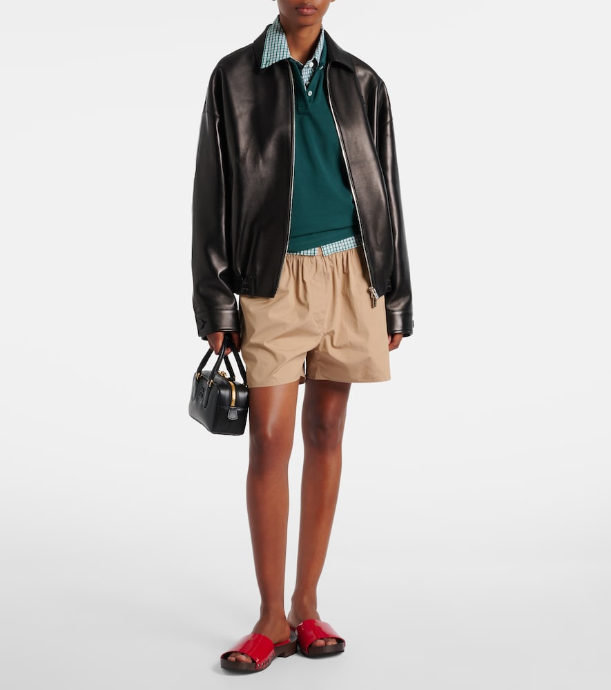  Miu Miu Miu Miu Lederjacke 