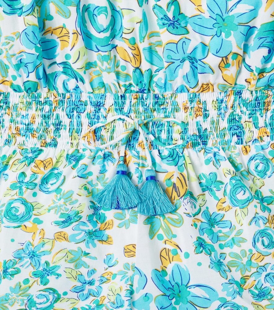  Poupette St Barth Kids Poupette St Barth Kids Sasha Floral Romper 