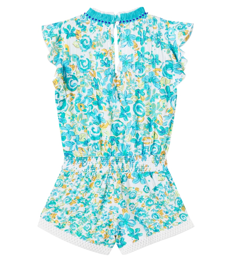  Poupette St Barth Kids Poupette St Barth Kids Sasha Floral Romper 
