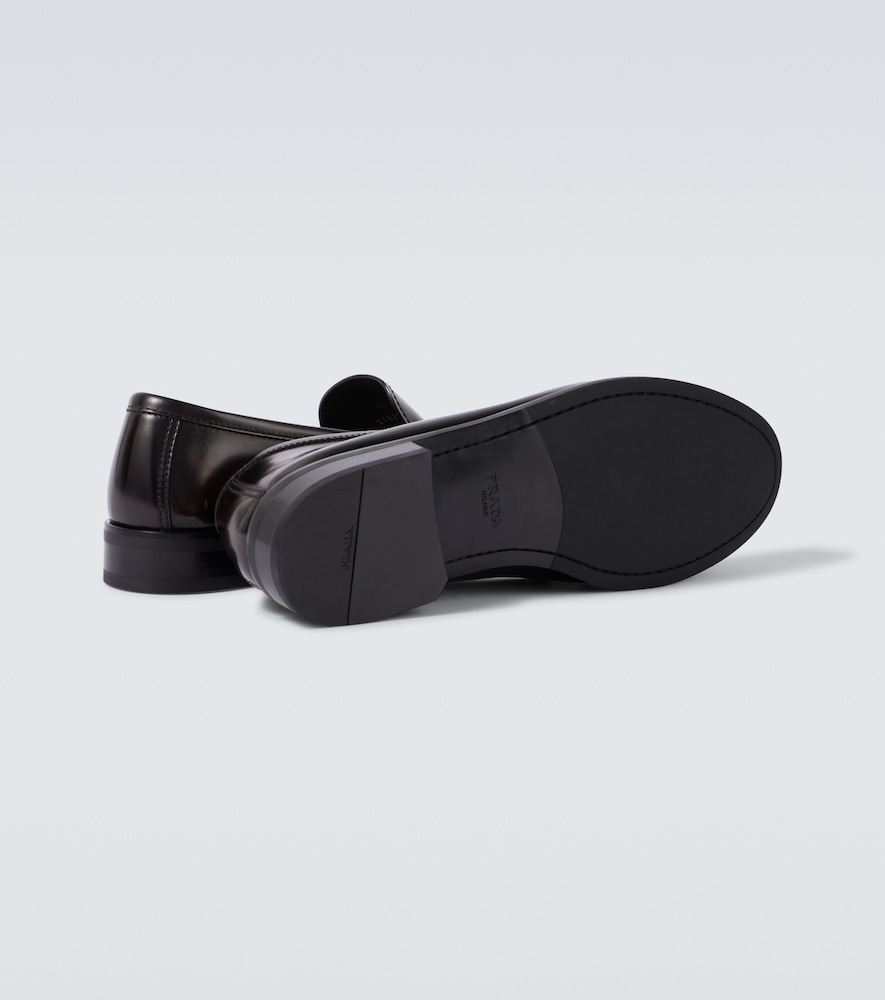  Prada Prada Leather Loafers 