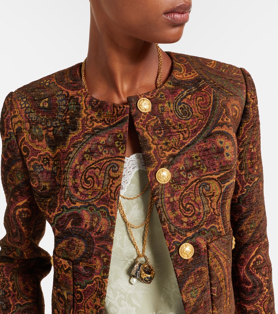  Chloe Chloé Jacke Aus Jacquard 