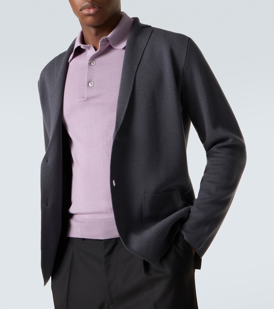  Thom Sweeney Thom Sweeney Blazer Aus Wolle 
