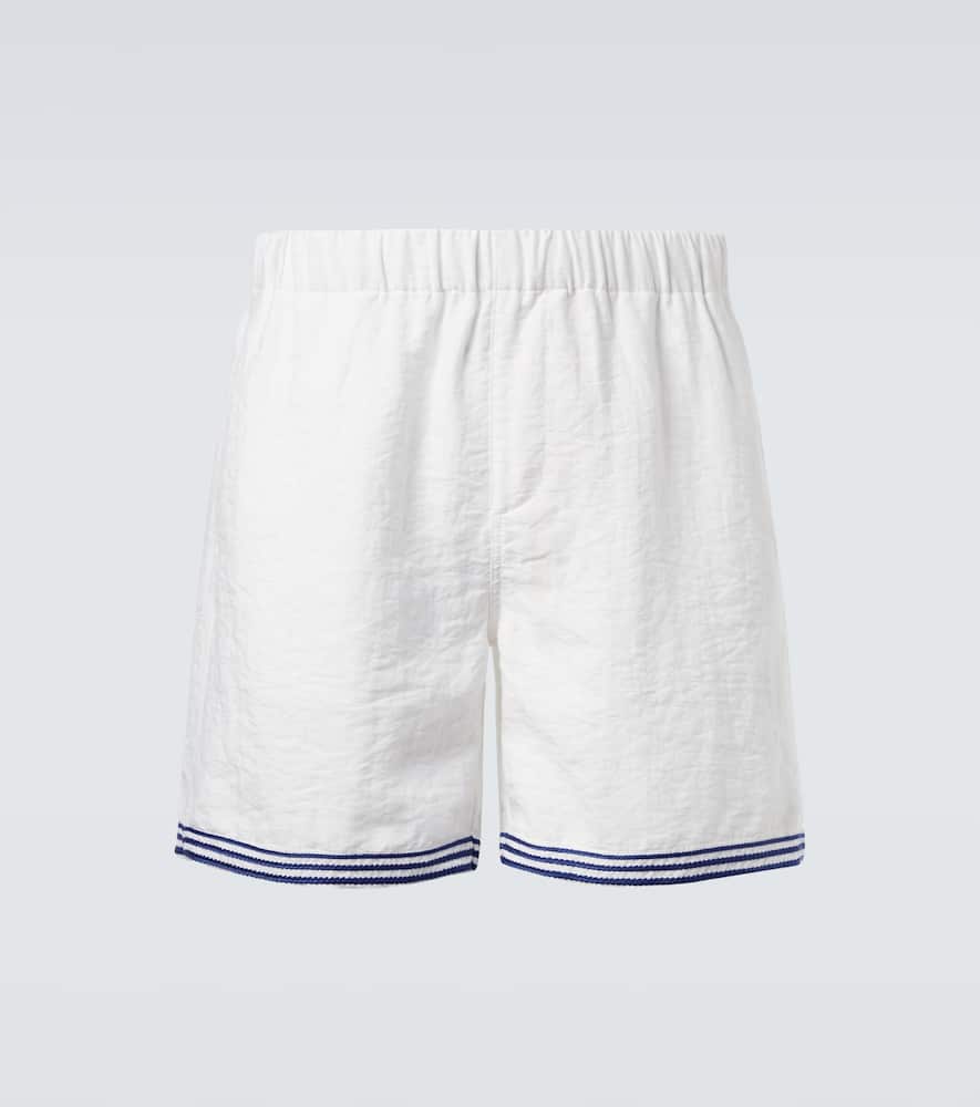 Embroidered shorts