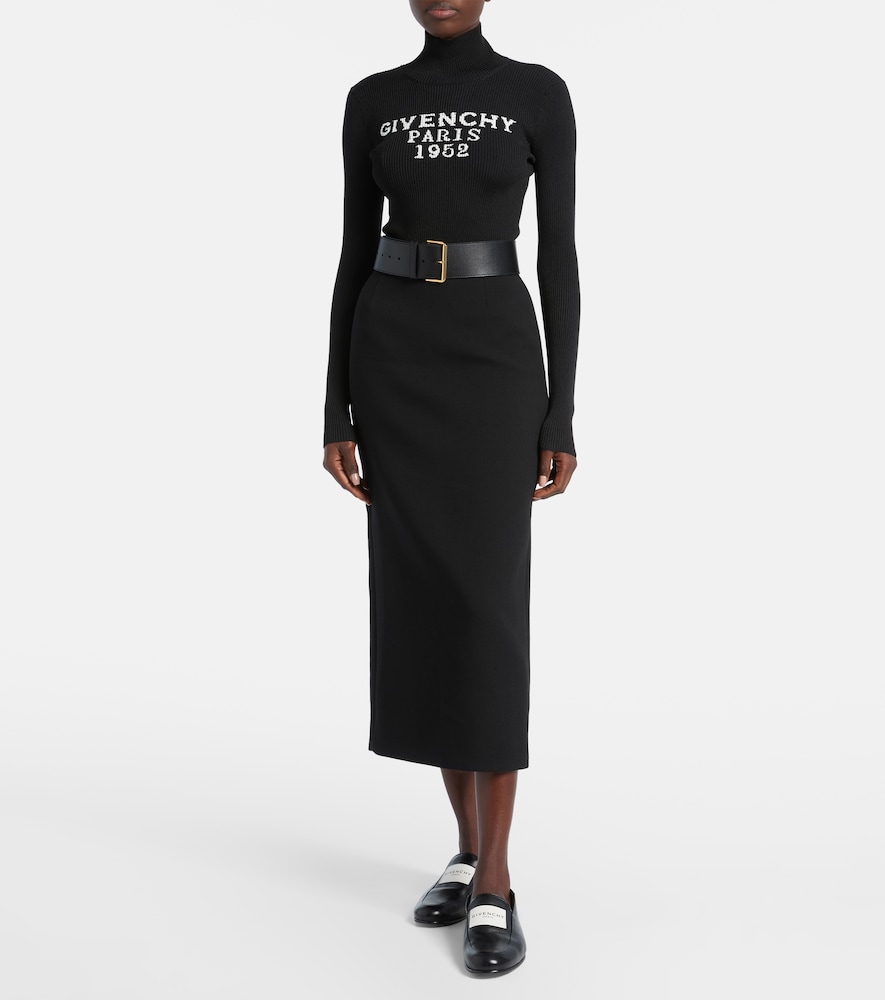  Givenchy Givenchy Midirock Aus Einem Wollgemisch 