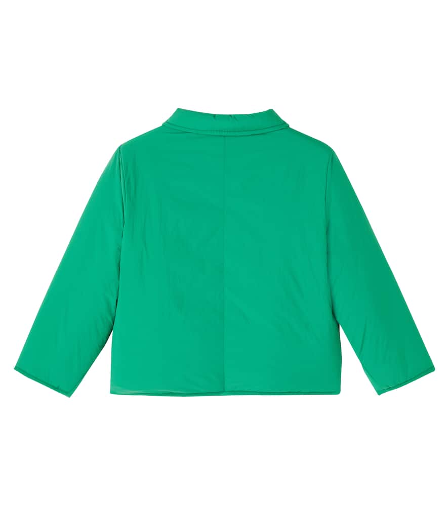 Bobo Choses Clover Reversible Jacket In Green