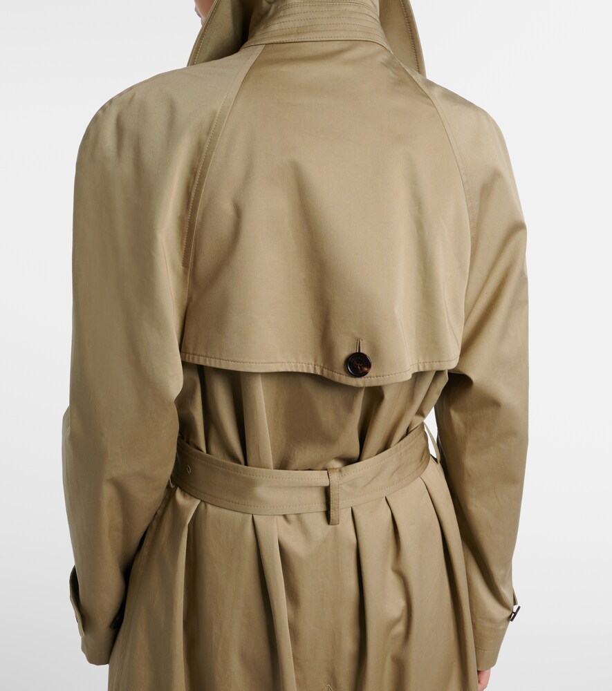  Balenciaga Balenciaga Gabardina Cocoon De Sarga Algodón 