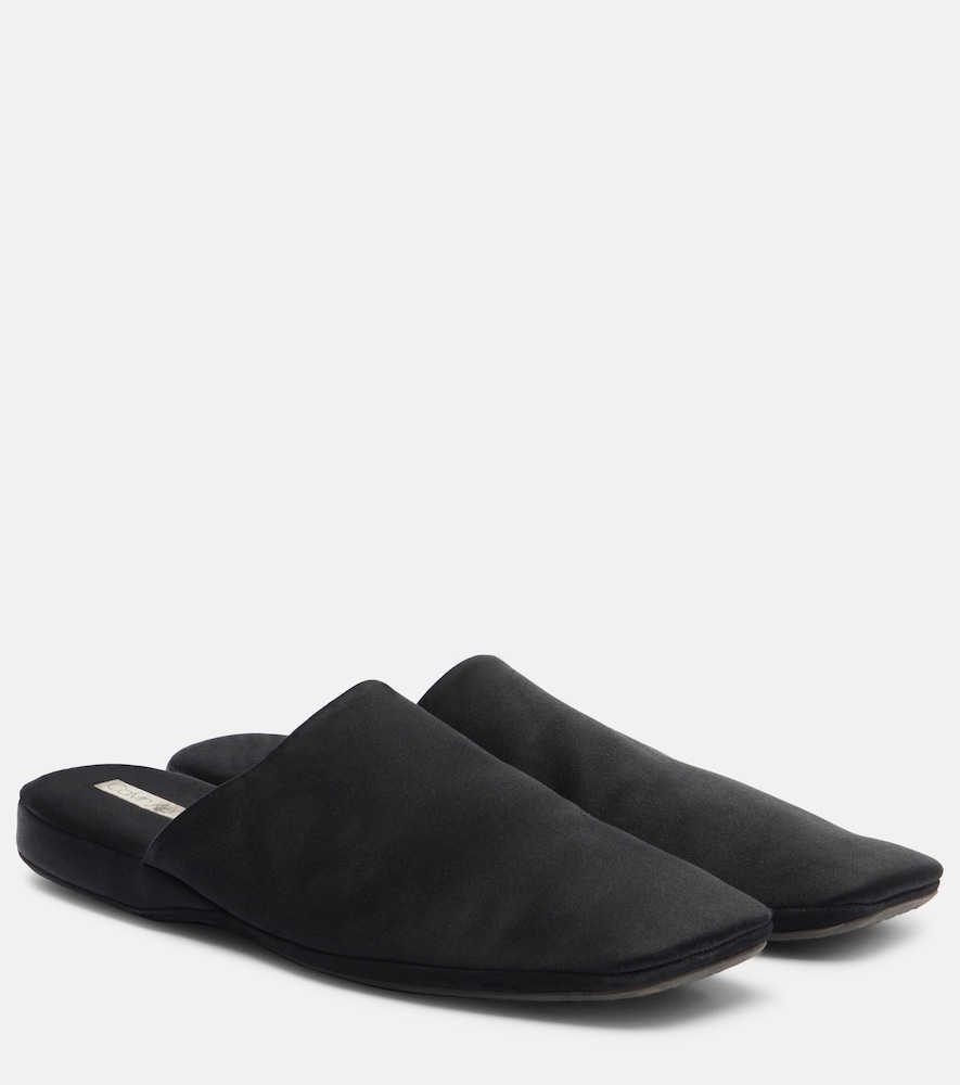 Calvin Klein Collection Hugh satin mules