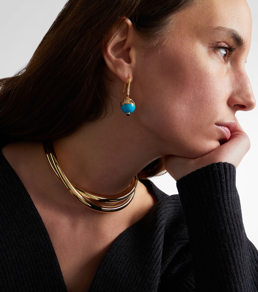  Engelbert Engelbert Infinity Loop 18kt Gold Choker 