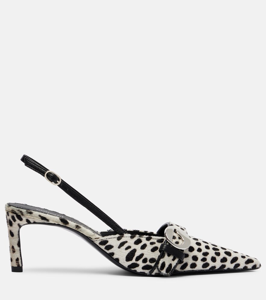  Coperni Coperni Slingback-pumps Belt 65 Aus Kalbshaar 
