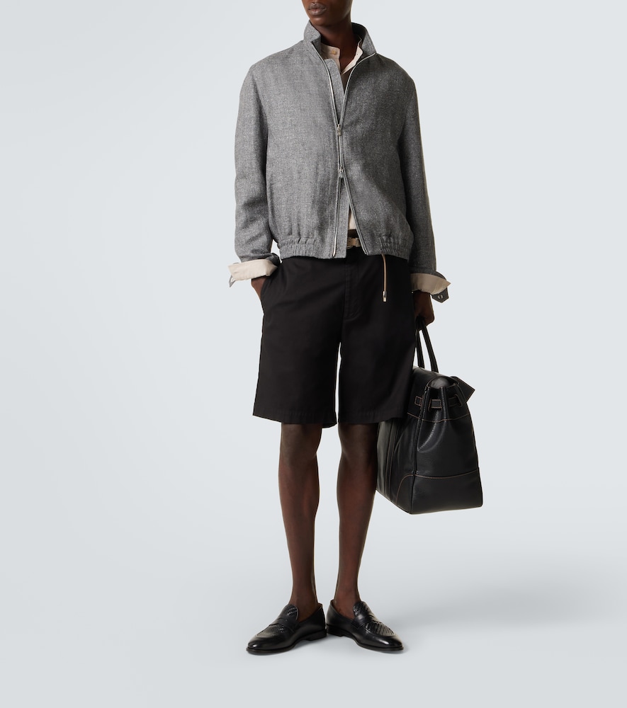  Brunello Cucinelli Brunello Cucinelli Bermuda-shorts Aus Einem Baumwollgemisch 