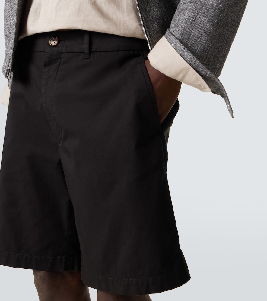  Brunello Cucinelli Brunello Cucinelli Bermuda-shorts Aus Einem Baumwollgemisch 