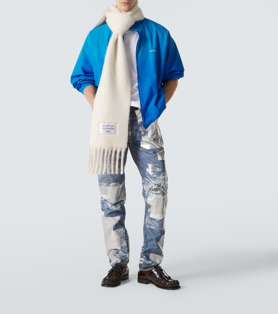  Acne Studios Acne Studios Logo Cotton Poplin Jacket 