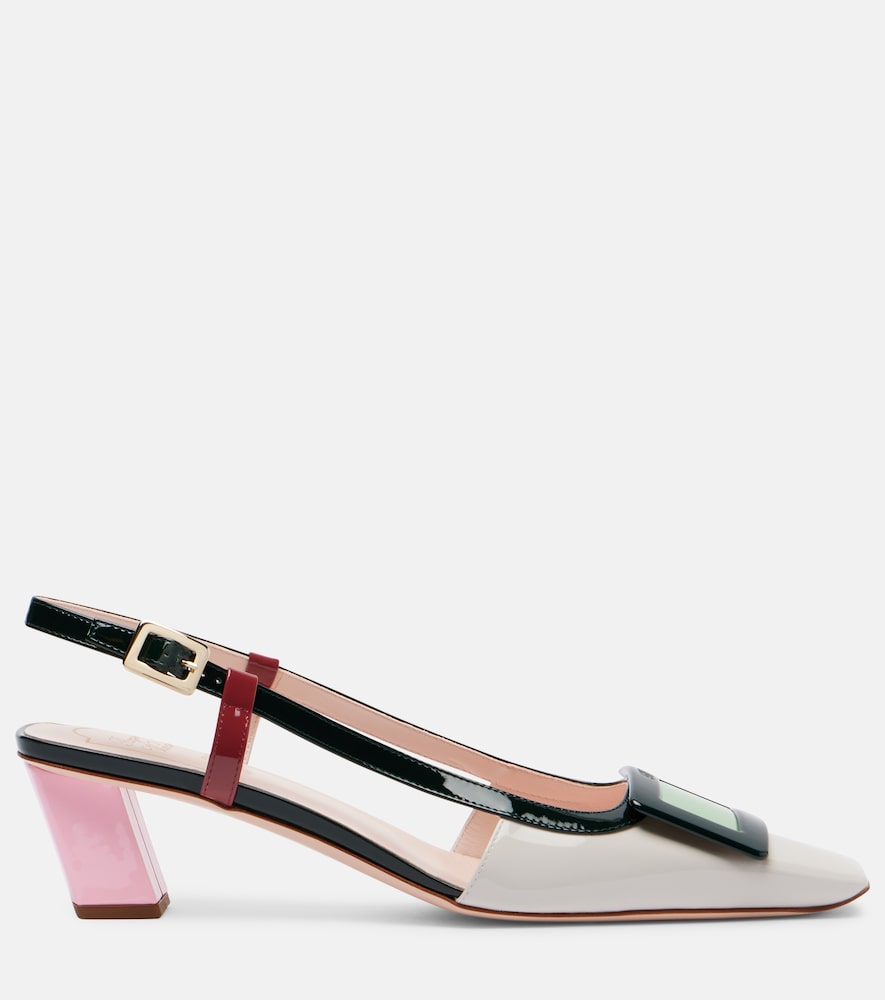  Roger Vivier Roger Vivier Slingback-pumps Belle Vivier 45 Aus Lackleder 