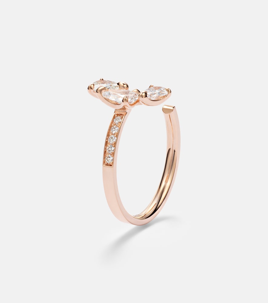  Repossi Repossi Ring Serti Sur Vide Aus 18kt Roségold Mit Diamanten 