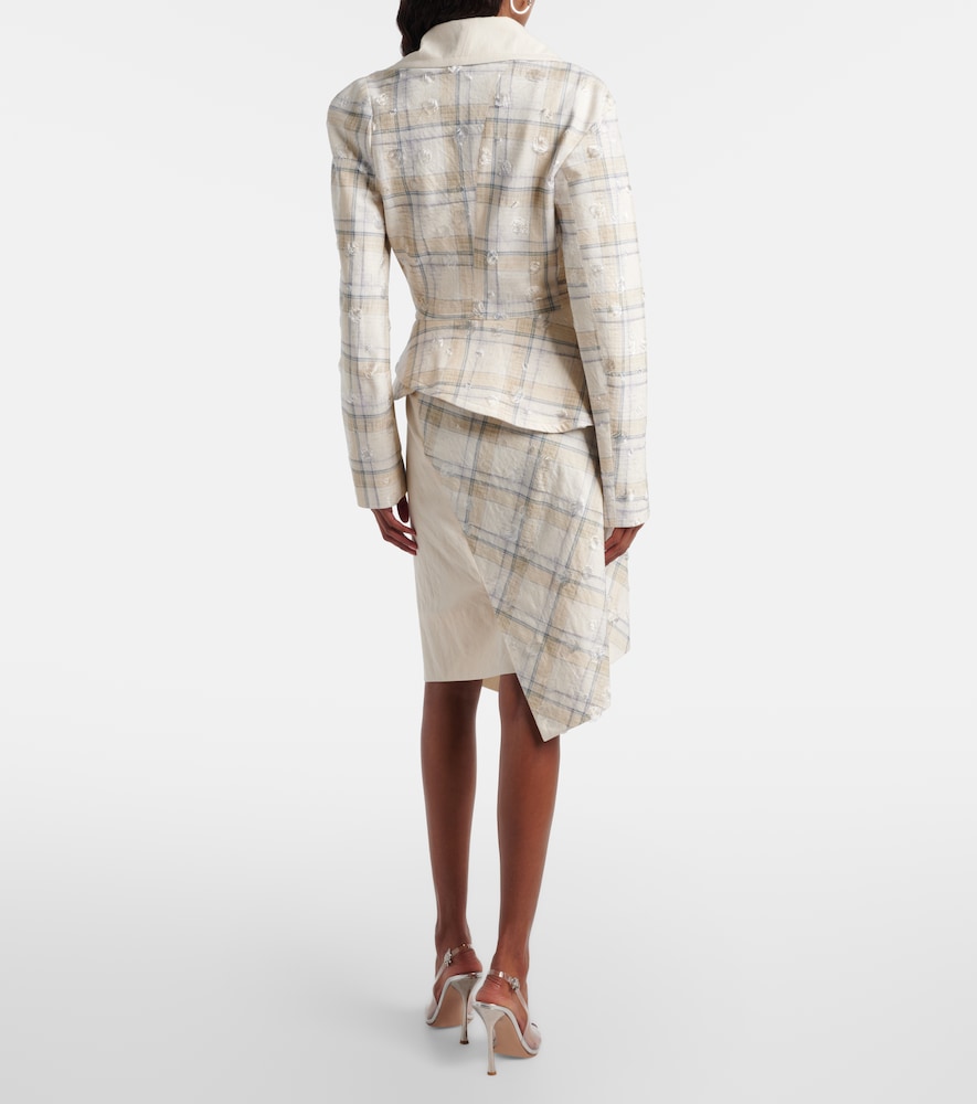 Infinity Tartan Cotton Midi