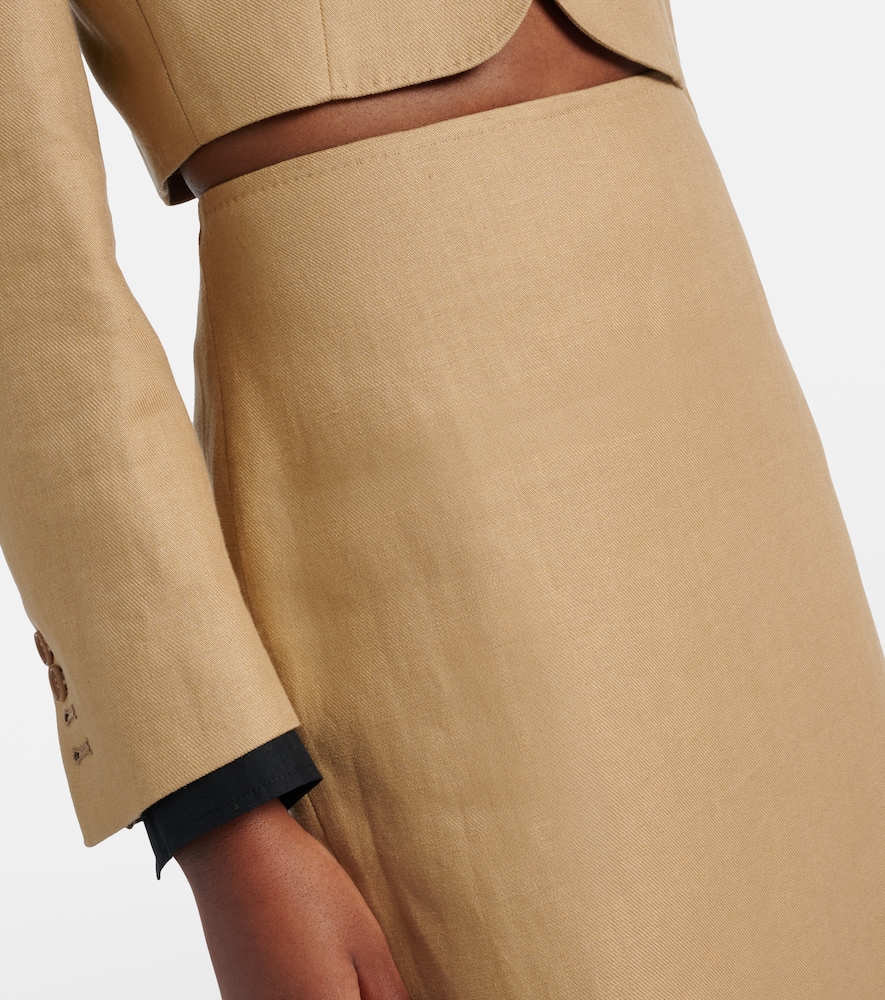  Max Mara Max Mara Bleistiftrock Veranda Aus Leinen 