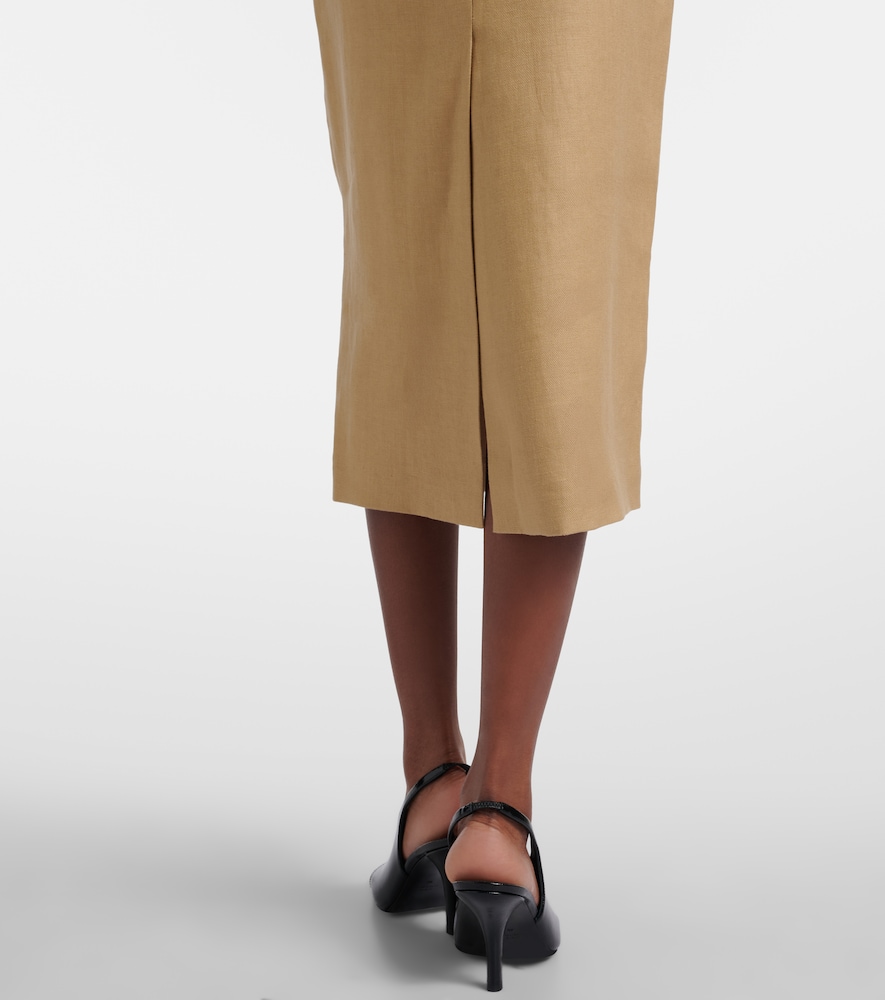  Max Mara Max Mara Bleistiftrock Veranda Aus Leinen 
