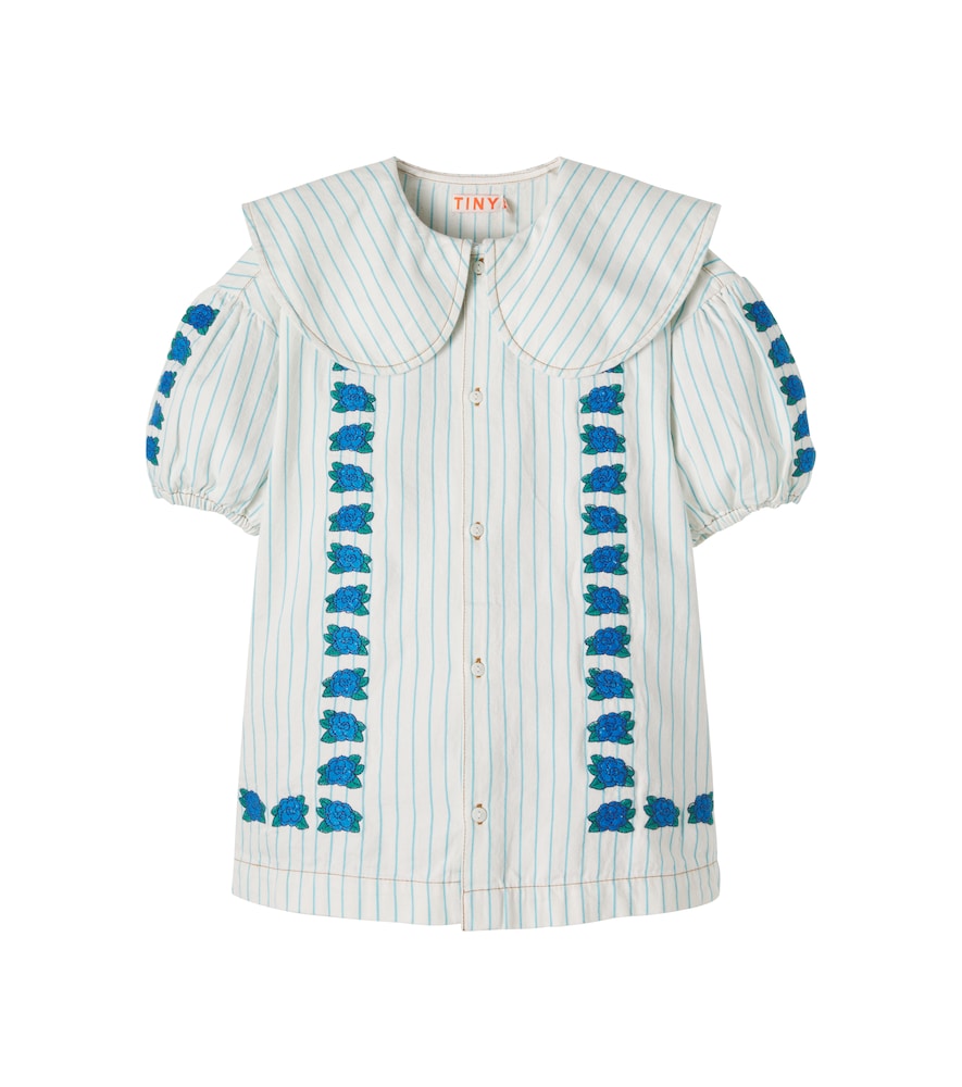 Tinycottons Blue Flowers Cotton Dress