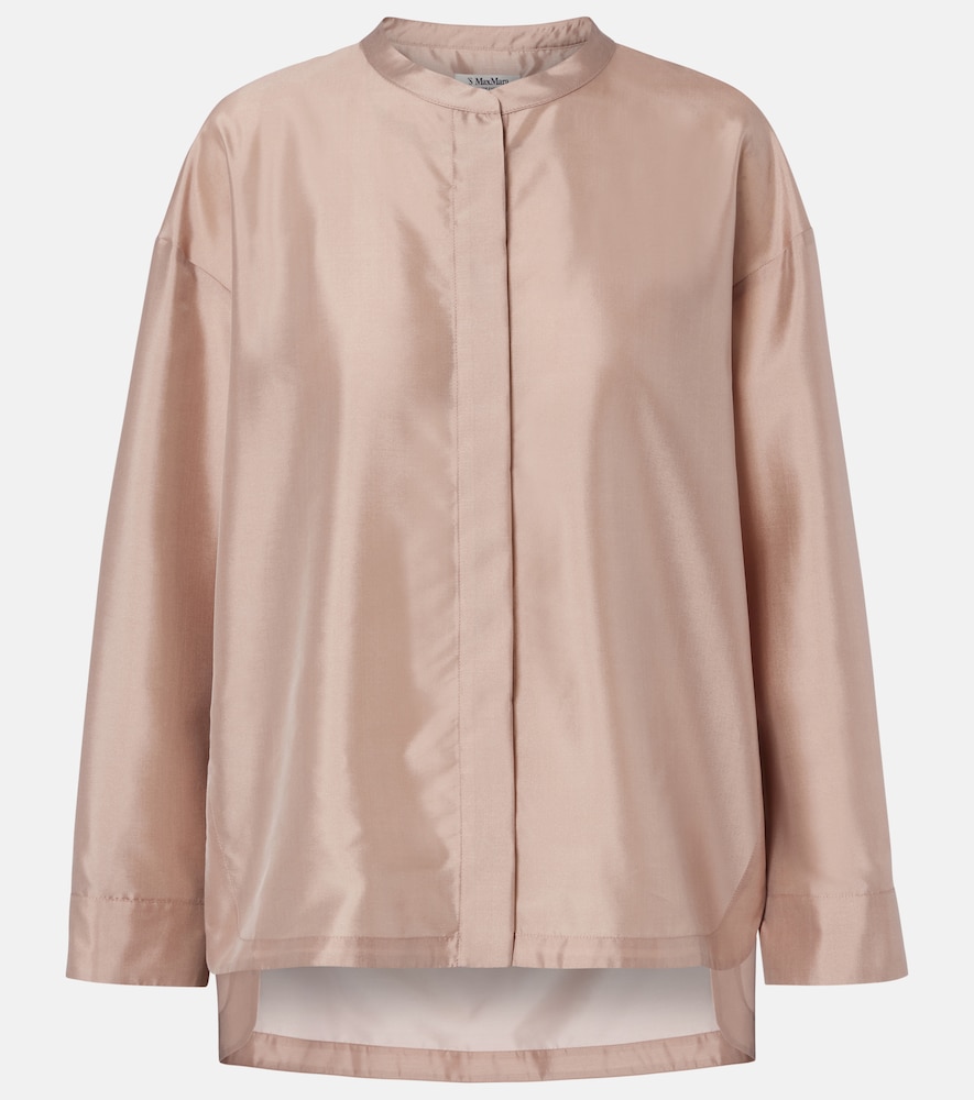 'S Max Mara Racconto satin shirt