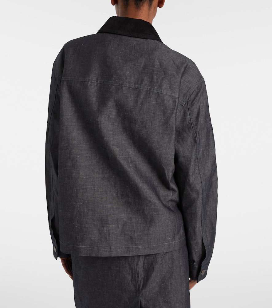  Prada Prada Jacke Aus Chambray 