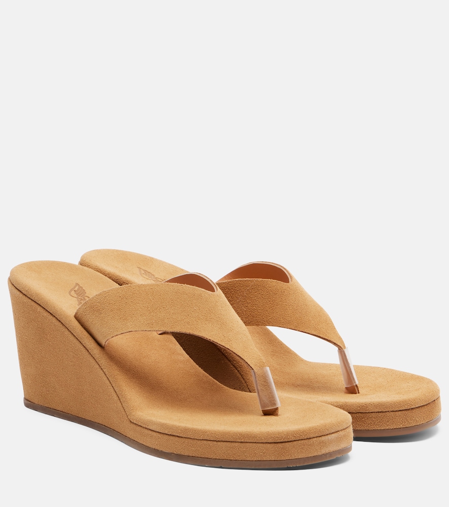 Ancient Greek Sandals Sandali infradito Charys in suede