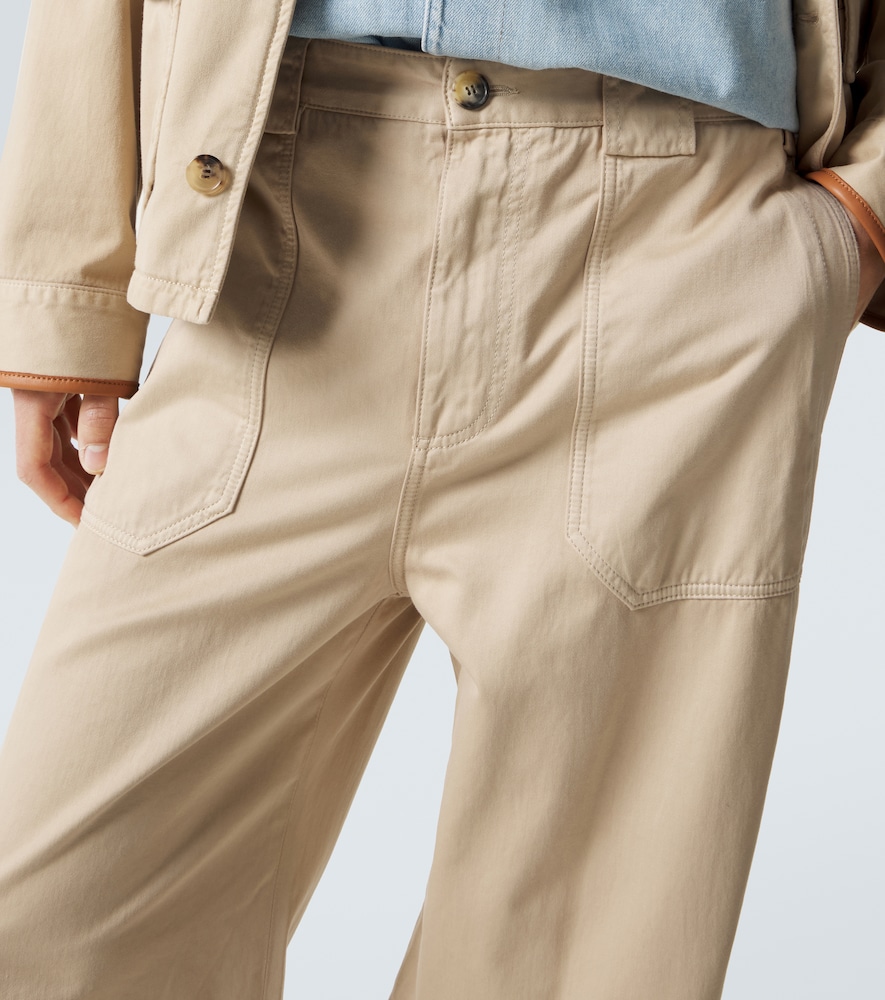  Loewe Loewe Paula's Ibiza Cotton Canvas Straight Pants 