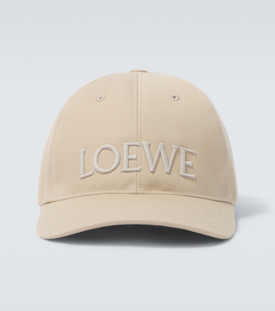 Loewe Paula's Ibiza logo embroidered cotton baseball cap