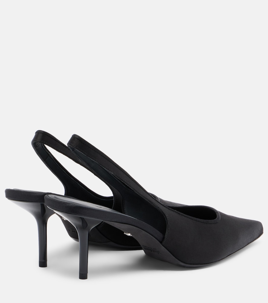  Max Mara Max Mara Slingback-pumps Aus Satin 