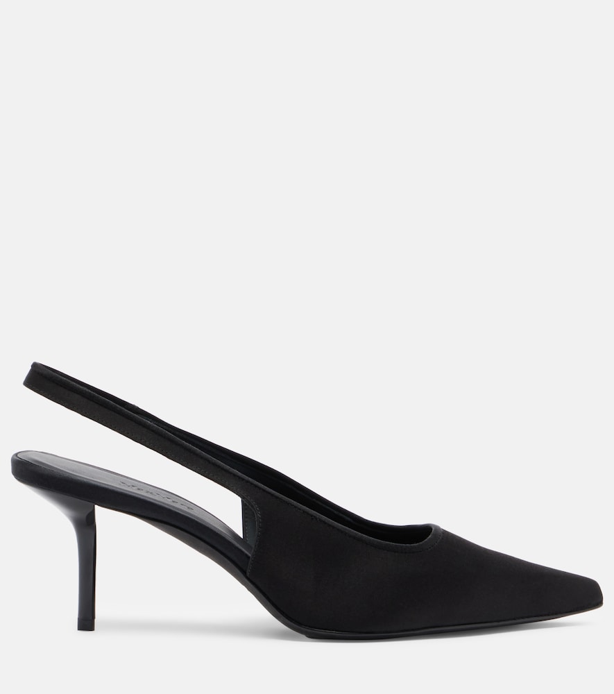  Max Mara Max Mara Slingback-pumps Aus Satin 
