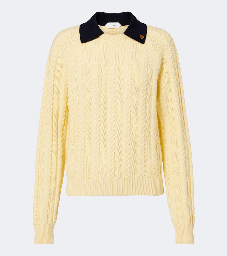 Pullover Medusa aus Zopfstrick