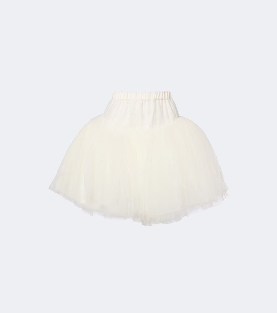 Simone Rocha Women's White Tulle Miniskirt UK Size 10 - Mytheresa