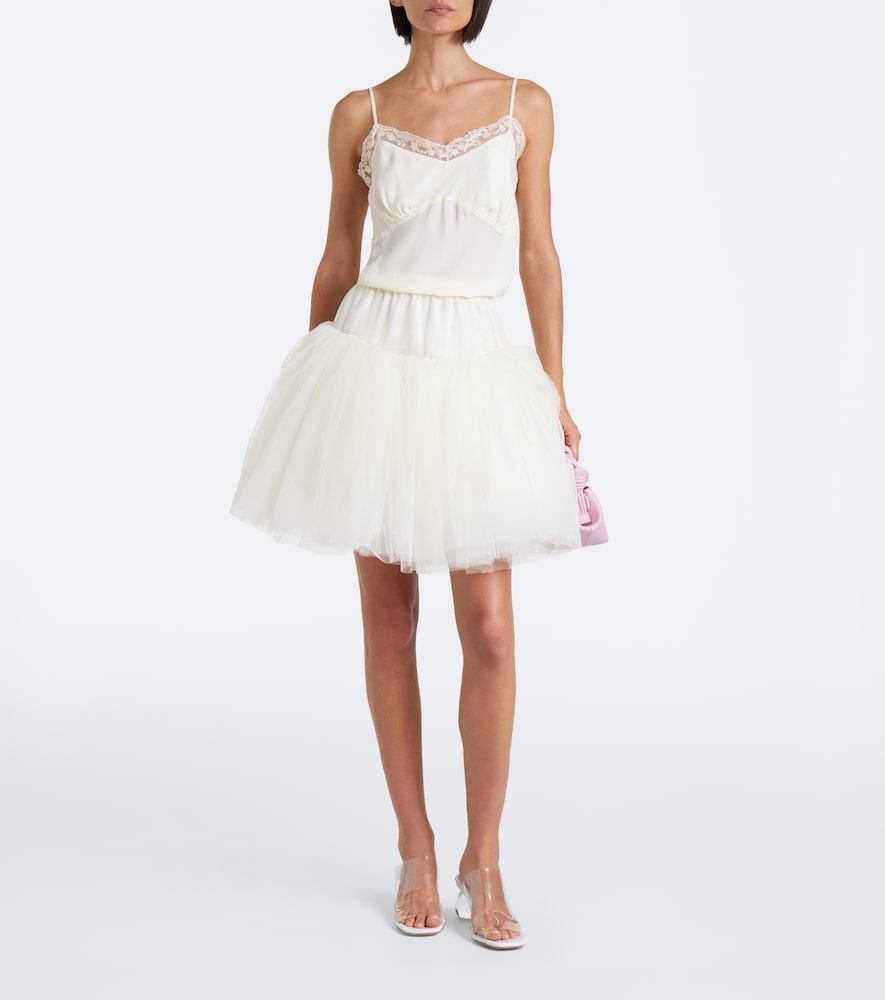 Tulle Miniskirt