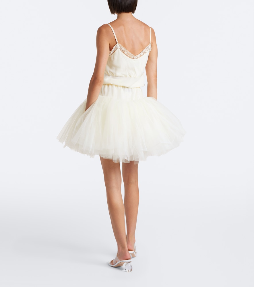 Tulle Miniskirt