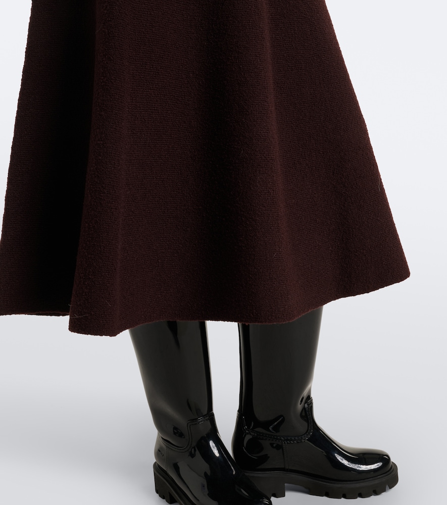 Knitted Wool-Blend Midi
