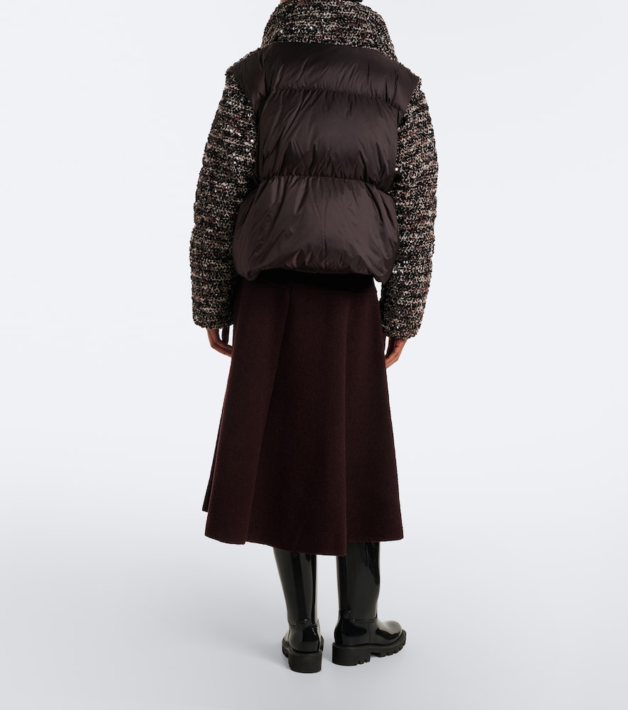 Knitted Wool-Blend Midi