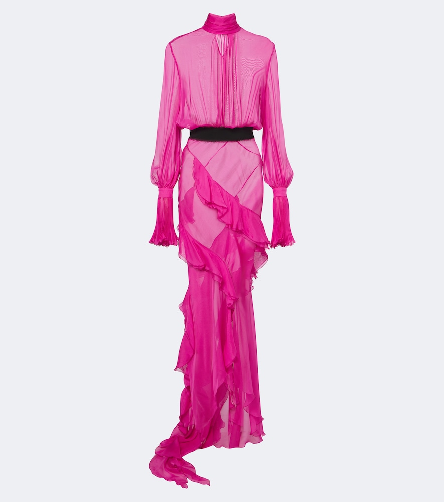 Robe aus Seide