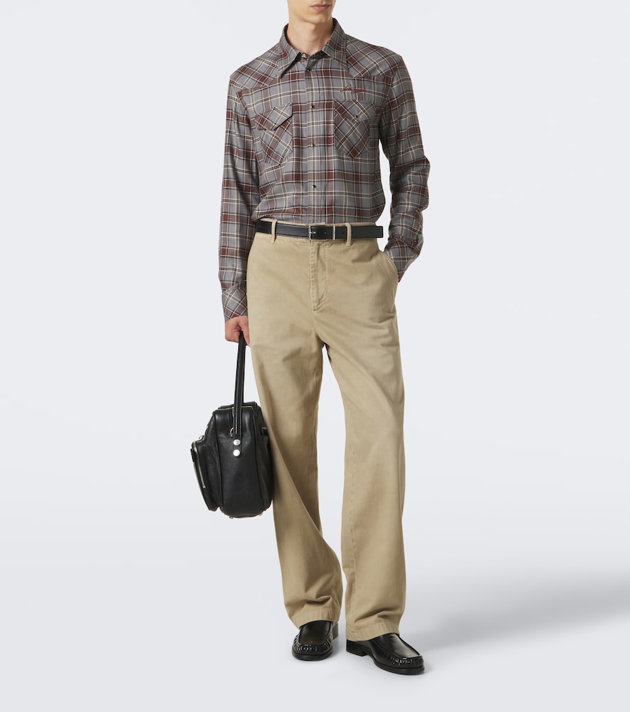 Checked Flannel Shirt