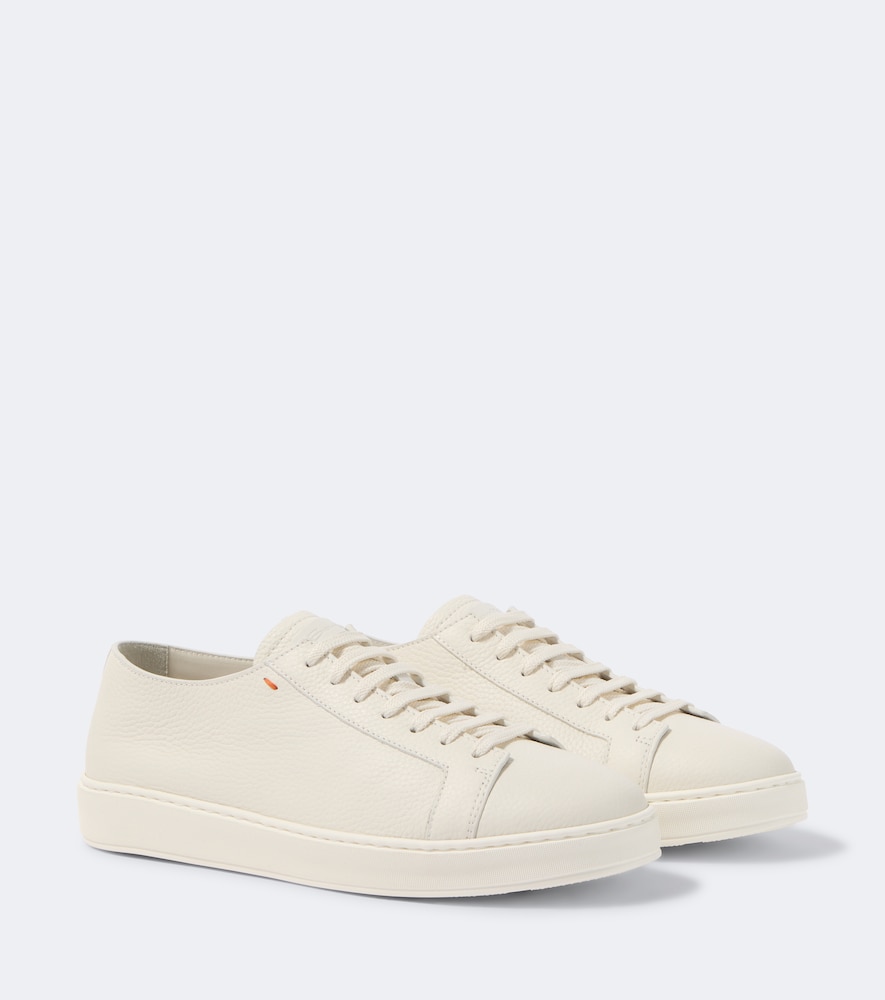 Sneakers aus Leder